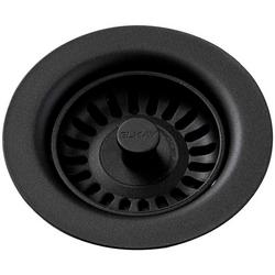 Plastic Disposer Flange with Basket Strainer and Stopper in Caviar