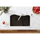 Elkay Chestnut Plastic Disposer Flange with Basket Strainer and Stopper 