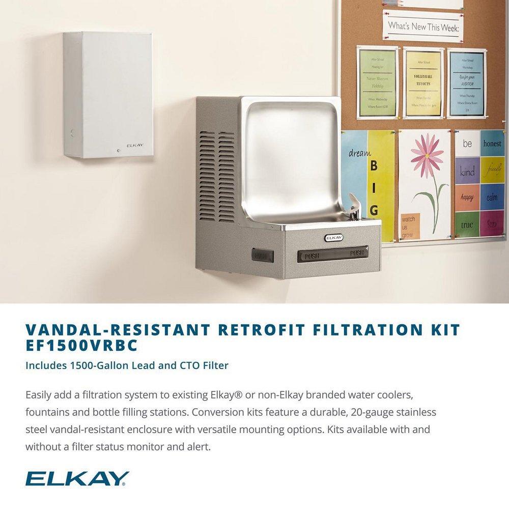 Elkay Stainless Steel Retrofit Filtration Kit 