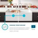 Elkay White 33 x 20 in. Fireclay Double Bowl Farmhouse Kitchen Sink 