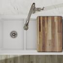 Elkay White 33 x 20 in. Fireclay Double Bowl Farmhouse Kitchen Sink 