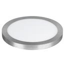22.5W Ceiling Mount and Flush Mount LED Flat Panel Ceiling Fixture in Nickel