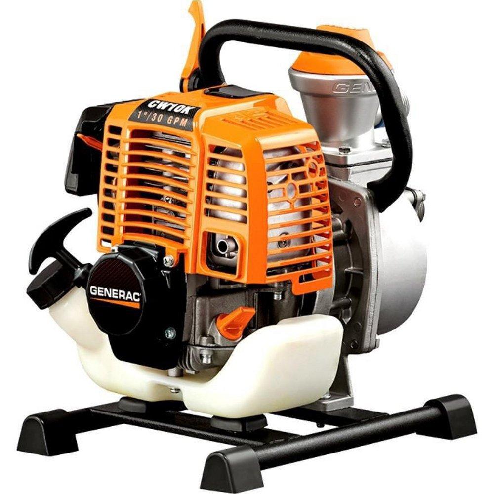 Generac Power Systems Aluminum Clean Water Pump with Hose Kit 