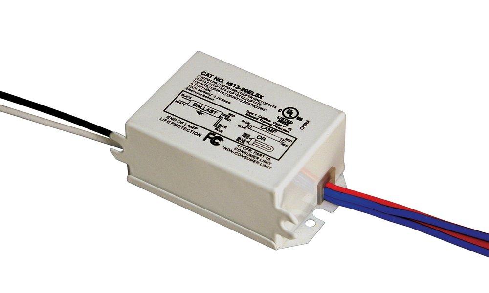 Interglobal 120V 1-Light Fluorescent Electronic Ballast 