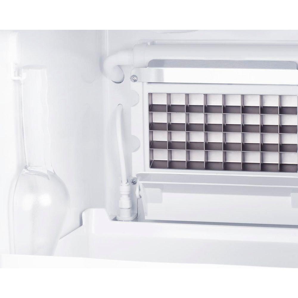 Summit Appliance Stainless Steel 33 in. 25 lb Ice Maker 
