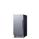 Summit Appliance Stainless Steel 33 in. 25 lb Ice Maker 