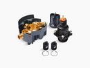 1/2 in. Pressure Balancing Valve Body and Cartridge Kit with Service Stop