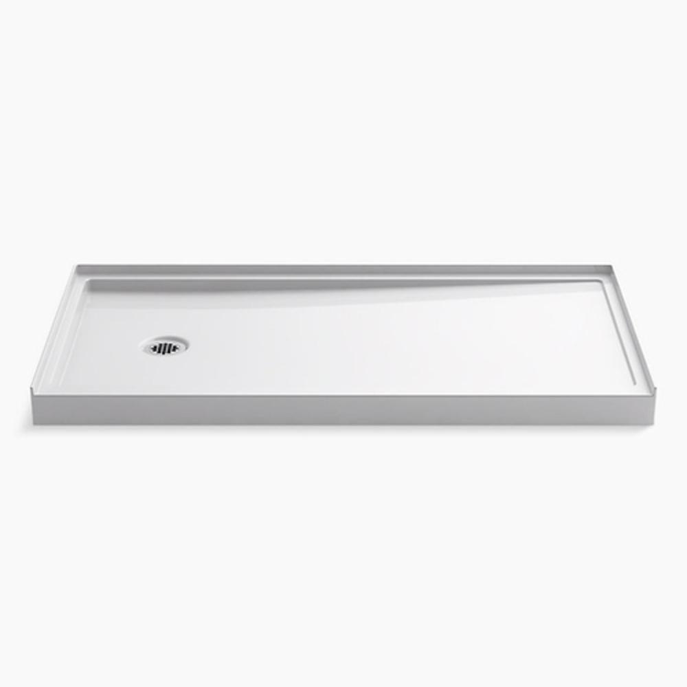 KOHLER White 60 in. Shower Base 