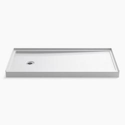 60 in. x 30 in. Shower Base with Left Drain in White