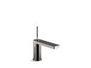 Single Handle Monoblock Bathroom Sink Faucet in Vibrant® Titanium