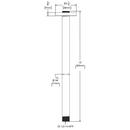 Speakman Polished Chrome Ceiling Mount Shower Arm with Flange 