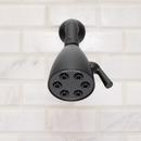 Speakman Matte Black Multi Function Flood, Full and Rain Showerhead 