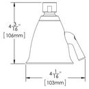Speakman Polished Chrome BRASS LOW FLOW SH 