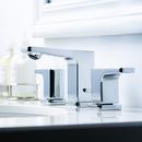 Speakman Polished Chrome 1.2 gpm 2 Hole Deck Mount Widespread Institutional Sink Faucet with Double Lever Handle 