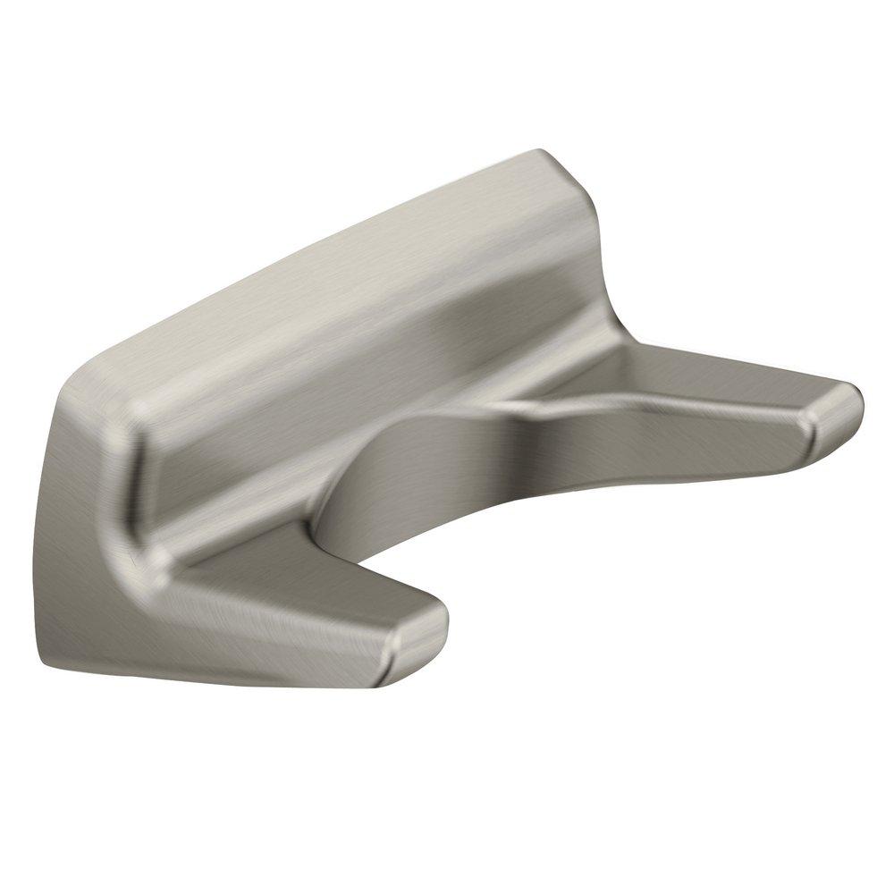 Moen Brushed Nickel 2 Robe Hook 