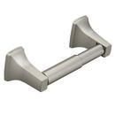 Concealed Mount and Wall Mount Toilet Tissue Holder in Brushed Nickel