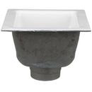 Zurn White Cast Iron Floor Sink 