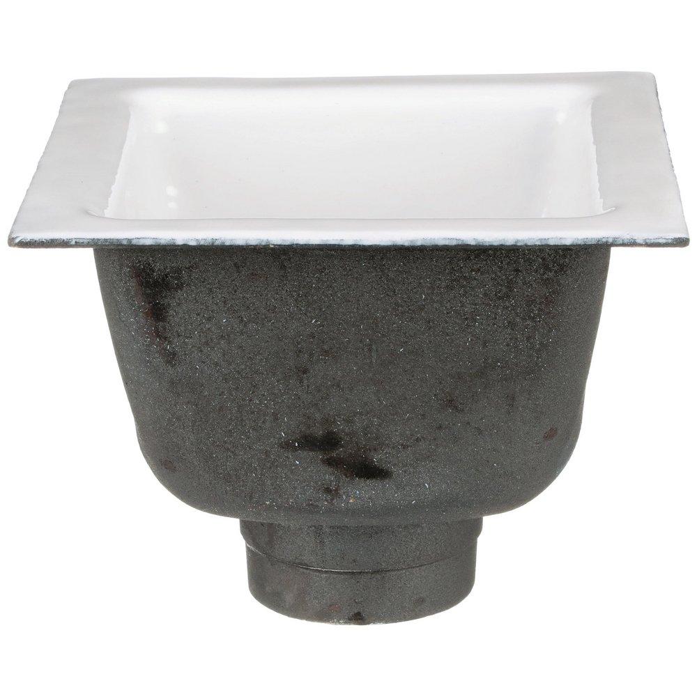Zurn White Cast Iron Floor Sink 