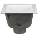 Zurn White Cast Iron Floor Sink 
