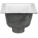 Zurn White Cast Iron Floor Sink 