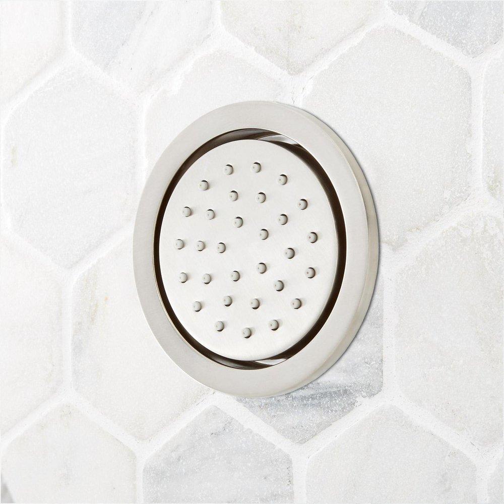 Signature Hardware Brushed Nickel Single Function Body Spray 