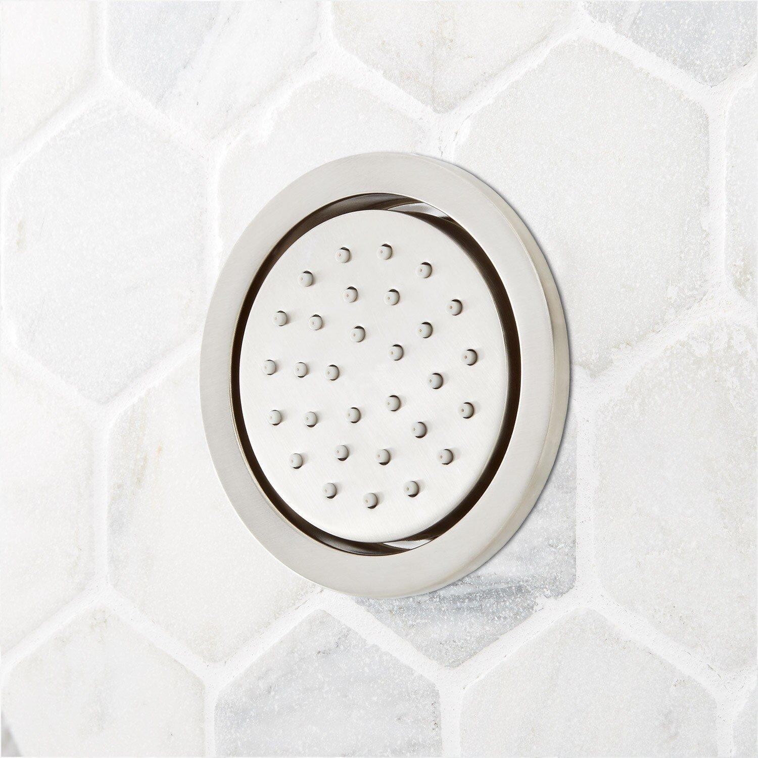 Signature Hardware Brushed Nickel Single Function Body Spray 