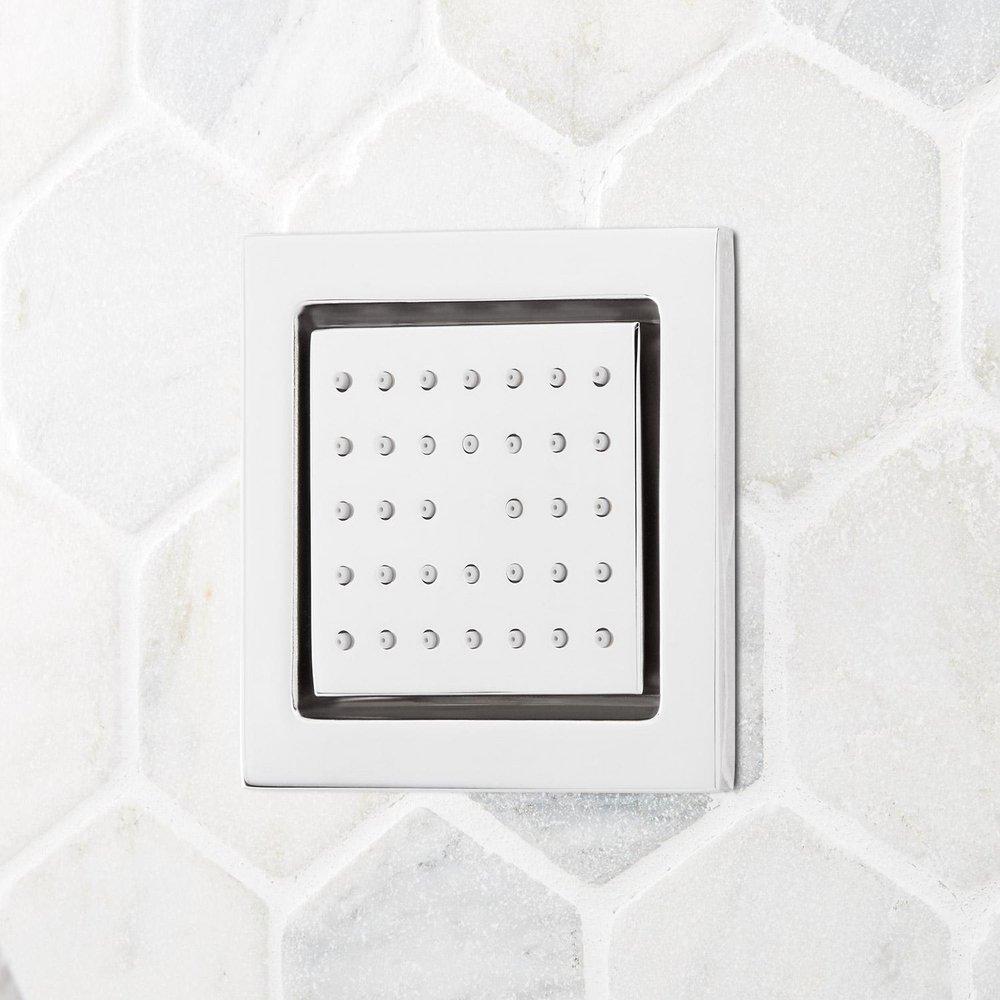 Signature Hardware Polished Chrome Single Function Body Spray 