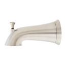 Signature Hardware Brushed Nickel 6-5/8 in. Integrated Diverter Tub Spout 