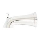 Signature Hardware Polished Nickel 6-5/8 in. Integrated Diverter Tub Spout 