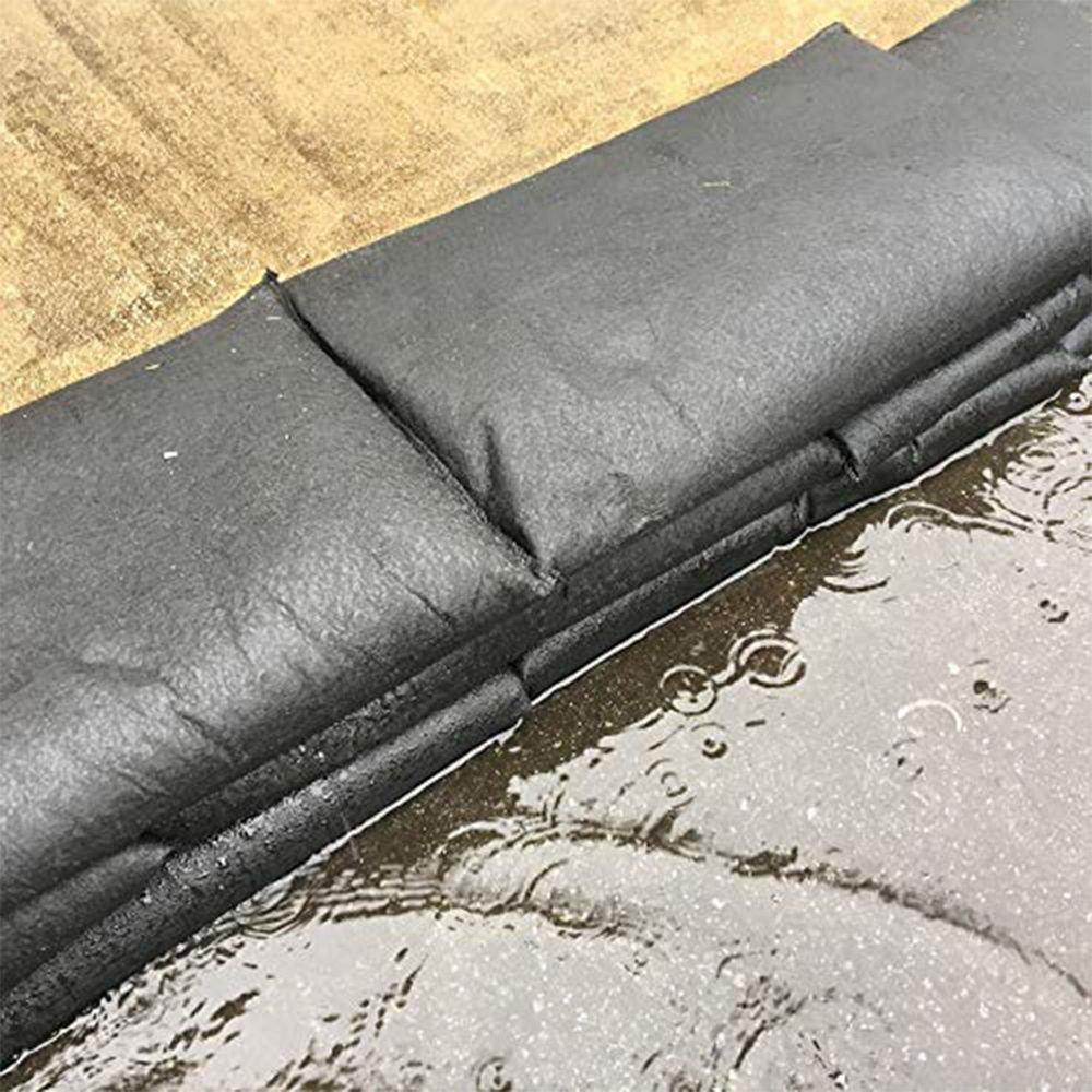 Quick Dam Black 12 x 24 x 3-1/2 in. Water Activated Flood Bag 