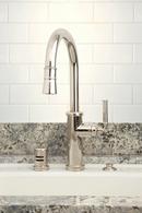 Newport Brass Polished Chrome Single Handle Pull Down Kitchen Faucet 