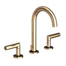 Newport Brass French Gold - PVD Two Handle Widespread Bathroom Sink Faucet 