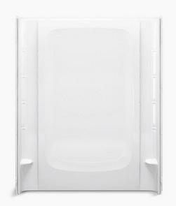 30 in. Vikrell&reg; Shower End Wall Set in White