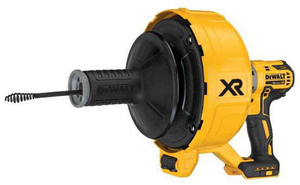 DEWALT Yellow/Black Brushless Drain Snake Tool Only 