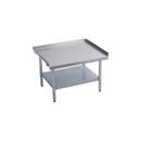 24 x 30 in. 304 Stainless Steel and Galvanized Steel Standard Equipment Stand with Under Shelf