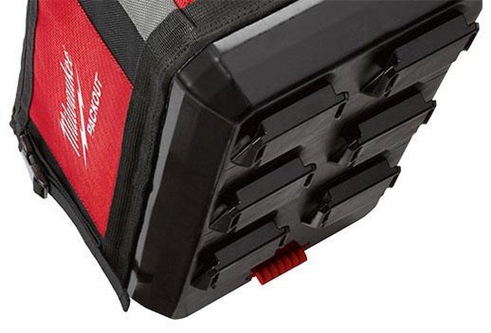 Milwaukee® Red/Black 11 x 15 in. Ballistic Metal Tote 