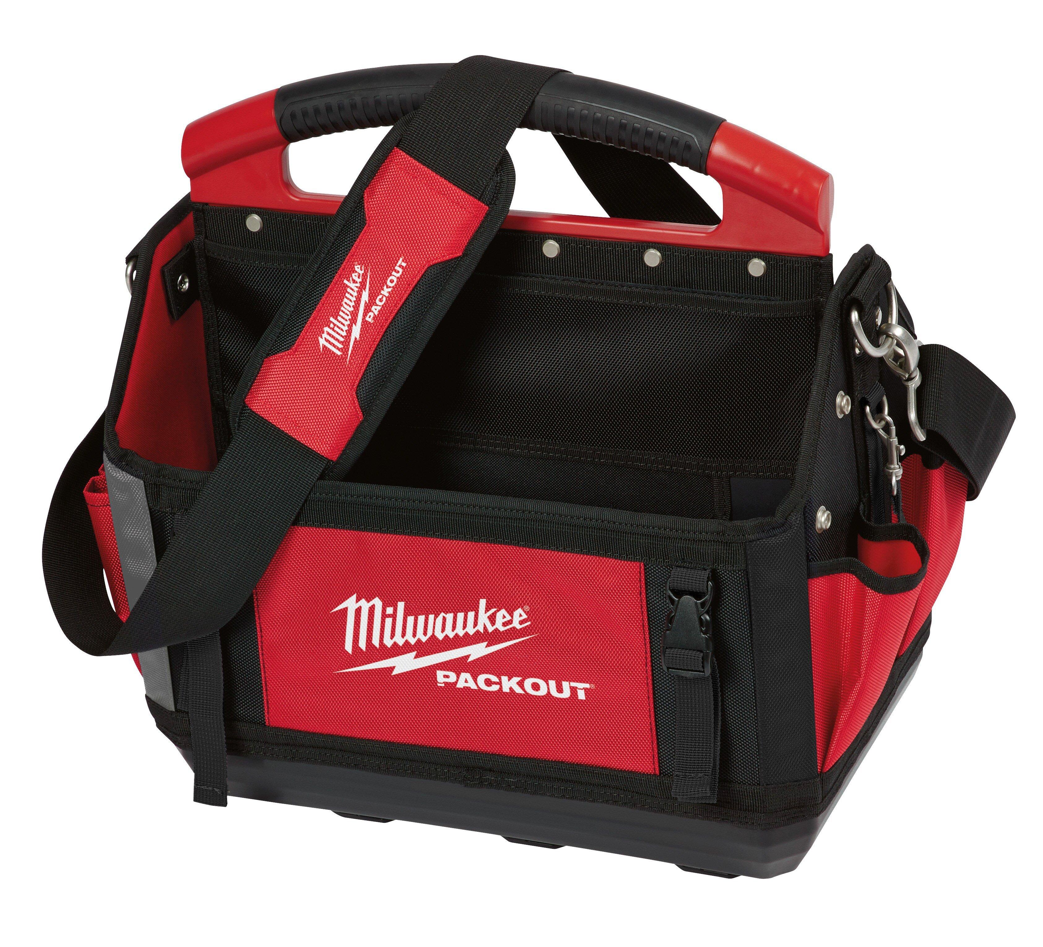 Milwaukee&reg; Red 11 x 15 in. Ballistic Metal Tote 