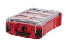 16 x 9 in. Red/Black 5 Compartment Small Parts Organizer