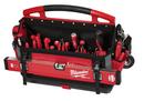 11 x 20 in. Red/Black 32 Pocket Tear-Resistant Fabric Tool Tote