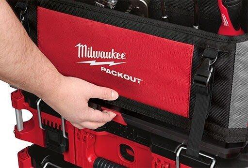 Milwaukee&reg; Silver 10-4/5 in. Ballistic Tote 