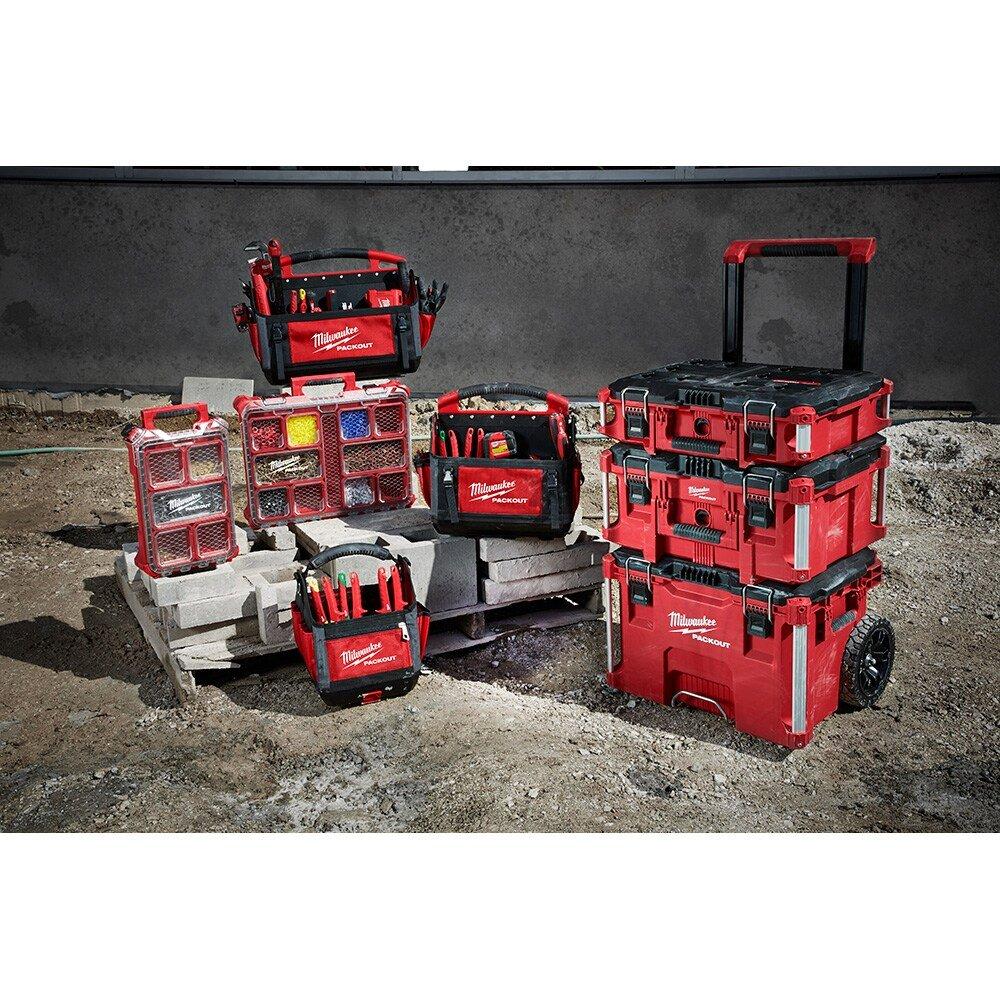 Milwaukee&reg; Silver 10-4/5 in. Ballistic Tote 
