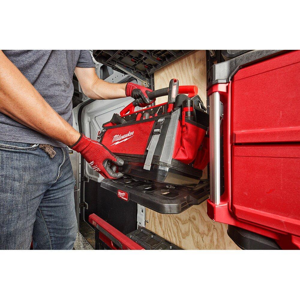 Milwaukee&reg; Silver 10-4/5 in. Ballistic Tote 