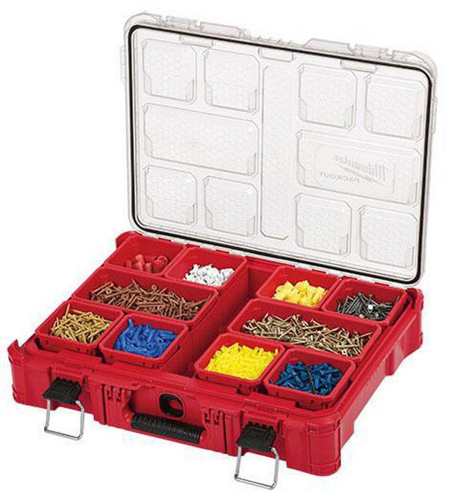 Milwaukee® Red 19-7/10 in. Resin Tool Box 