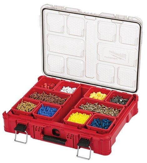 Milwaukee&reg; Red 19-7/10 in. Resin Tool Box 