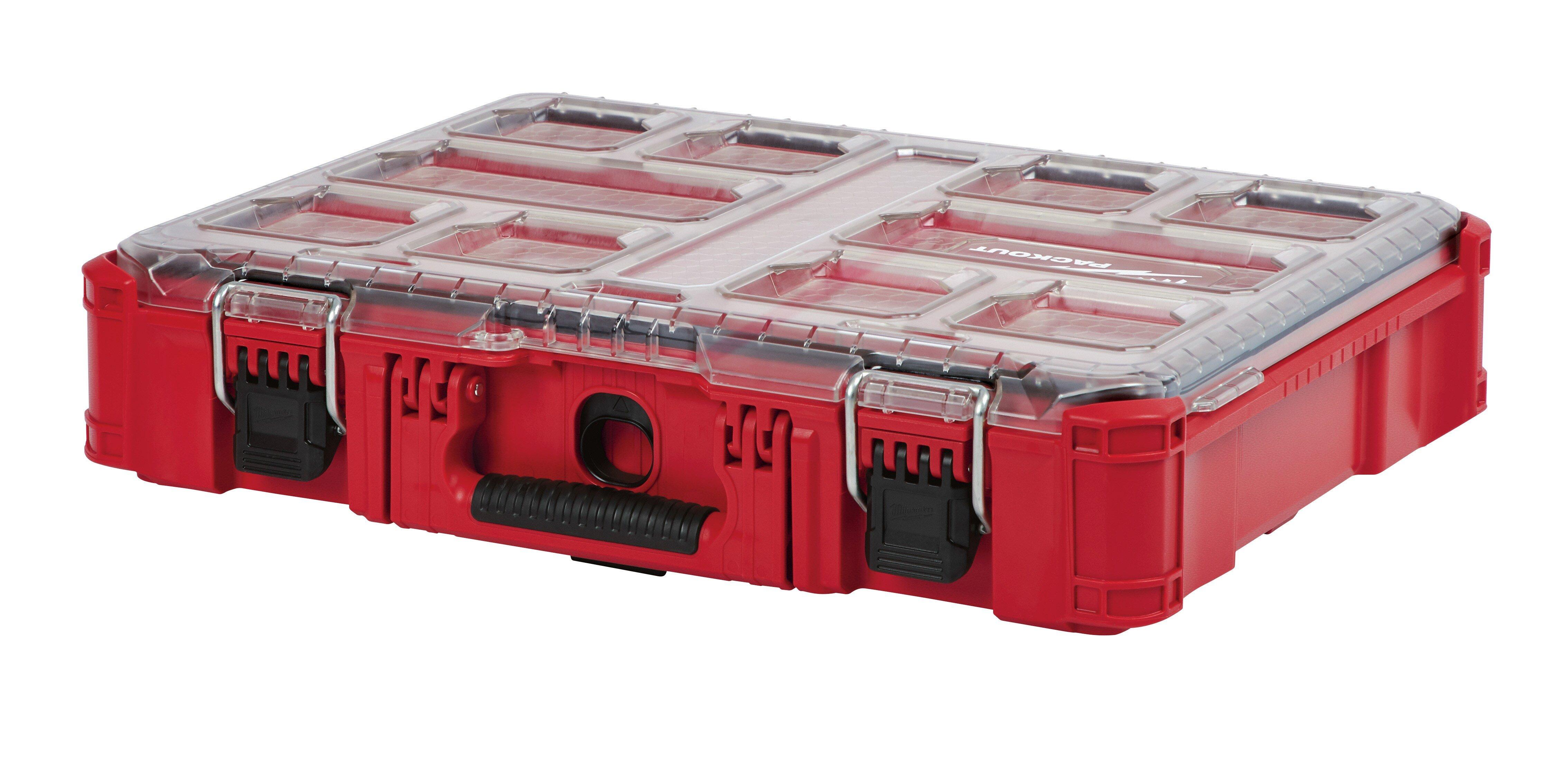 Milwaukee&reg; Red 19-7/10 in. Resin Tool Box 