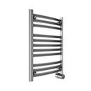 Electric Towel Warmer with Digital Timer in Polished Chrome