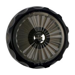 Acrylic Volume Control Shower Handle in Smoke