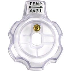 3-11/16 in. Acrylic Handle in Clear