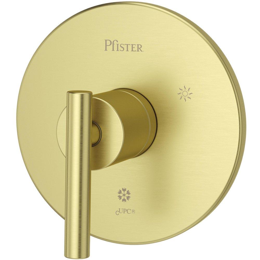 Pfister Brushed Gold Single Handle Bathtub & Shower Faucet (Trim Only) 