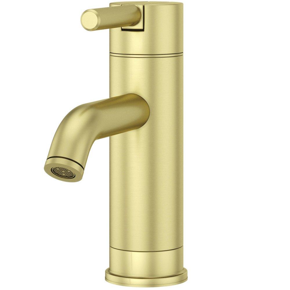 Pfister Brushed Gold Single Handle Centerset Bathroom Sink Faucet 